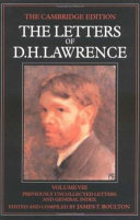 The letters of D. H. Lawrence /