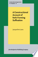 A constructional account of verb-forming suffixation /