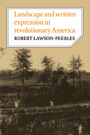 Landscape and written expression in revolutionary America : the world turned upside down /