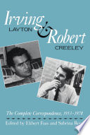 Irving Layton and Robert Creeley : the complete correspondence 1953-1978 /