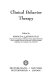 Clinical behavior therapy /