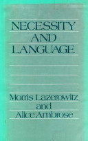 Necessity and language /