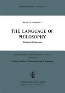 The language of philosophy : Freud and Wittgenstein /