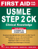 First aid for the USMLE Step 2 CK /
