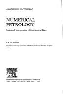 Numerical petrology : statistical interpretation of geochemical data /