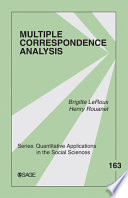 Multiple correspondence analysis /