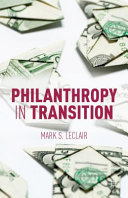 Philanthropy in transition /