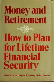 Money and retirement : how to plan for lifetime financial security /