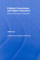 Political correctness and higher education : British and American perspectives /