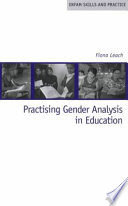 Practising gender analysis in education /