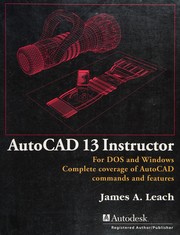 AutoCAD 13 instructor /