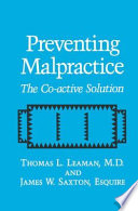 Preventing malpractice : the co-active solution /