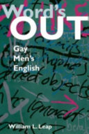 Word's out : gay men's English /
