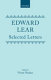 Edward Lear : selected letters /