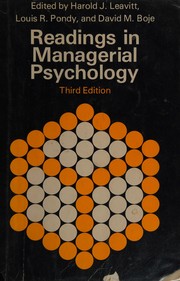 Readings in managerial psychology /