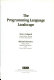 The programming language landscape /