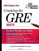 Cracking the GRE math subject test /