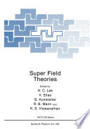 Super Field Theories /