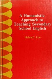 A humanistic approach to teaching secondary school English /