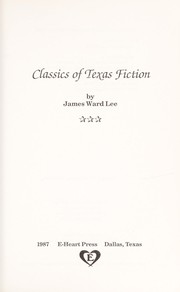 Classics of Texas fiction /