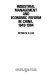 Industrial management and economic reform in China, 1949-1984 /