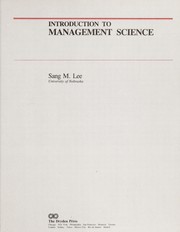 Introduction to management science /
