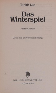 Das Winterspiel : Fantasy-Roman /