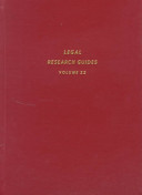Legal research guide to television broadcasting and program syndication /