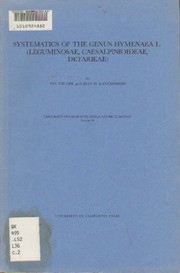 Systematics of the genus Hymenaea L. (Leguminosae, Caesalpinioideae, Detarieae) /