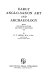 Early Anglo-Saxon art and archaeology ; being the Rhind lectures delivered in Edinburgh, 1935.