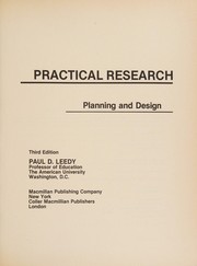 Practical research : planning and design /