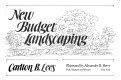 New budget landscaping /