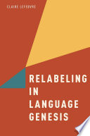 Relabeling in language genesis /
