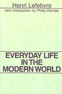 Everyday life in the modern world /