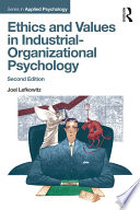 Ethics and values in industrial-organizational psychology /