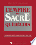 L'empire du sacre quebecois : etude semiolinguistique d'un intensif populaire /