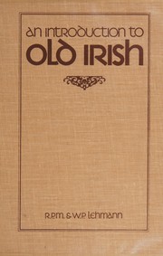 An introduction to Old Irish /