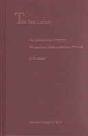 The labyrinth of the continuum : writings on the continuum problem, 1672-1686 /