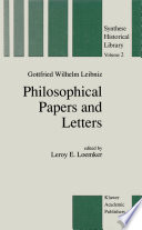 Philosophical Papers and Letters /