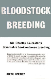 Bloodstock breeding.