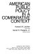 American public policy in a comparative context /