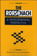 The Rorschach : a developmental perspective /
