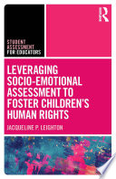 Leveraging socio-emotional assessment to foster children's human rights /