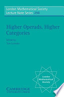 Higher operads, higher categories /