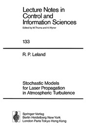 Stochastic models for laser propagation in atmospheric turbulence /