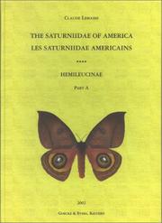 The Saturniidae of America = Les Saturniidae américains (Attacidae).