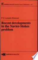 Recent developments in the Navier-Stokes problem /