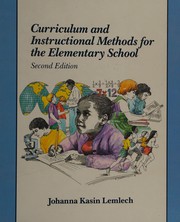 Curriculum and instructional methods for the elementary school /