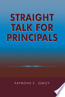 Straight talk for principals /