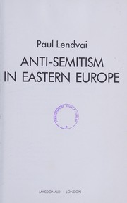 Antisemitism in eastern Europe.